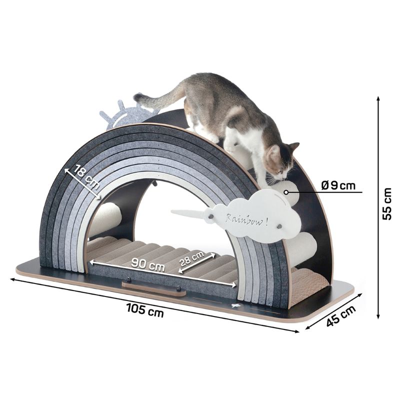 Canadian Cat Company Design-Kratzmöbel Rainbow