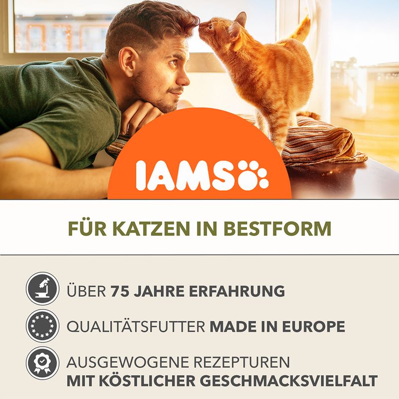 IAMS Advanced Nutrition Grain Free Land Collection in Sauce