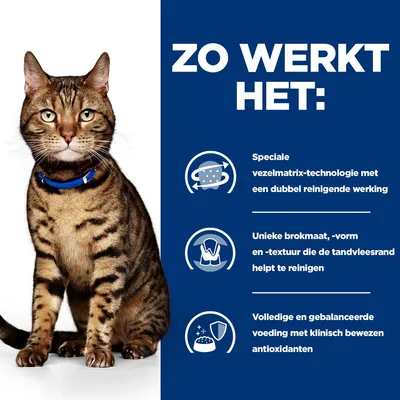 Hill's Prescription Diet t/d  Dental Health Kattenvoer met Kip