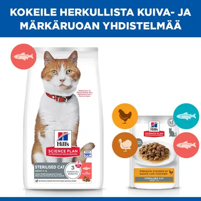 Hill's Science Plan Adult Sterilised Salmon