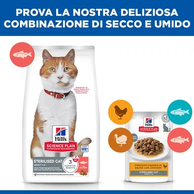 Hill's Science Plan Adult Sterilised Salmone