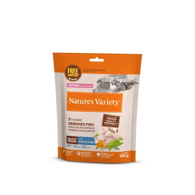 Nature's Variety Healthy Grains Kitten hvit fisk