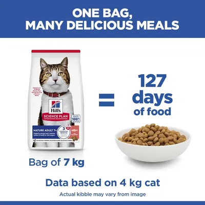 Hill's Science Plan Mature Adult 7+ Σολομός Hill's Science Plan Mature Adult 7+ Σολομός