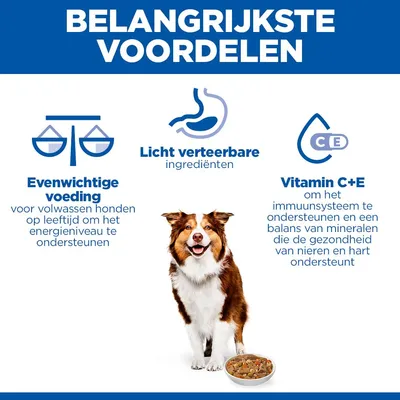 Hill's Science Plan Mature Adult Ragout met Kip & Groenten Hill's Science Plan Mature Adult Ragout met Kip & Groenten