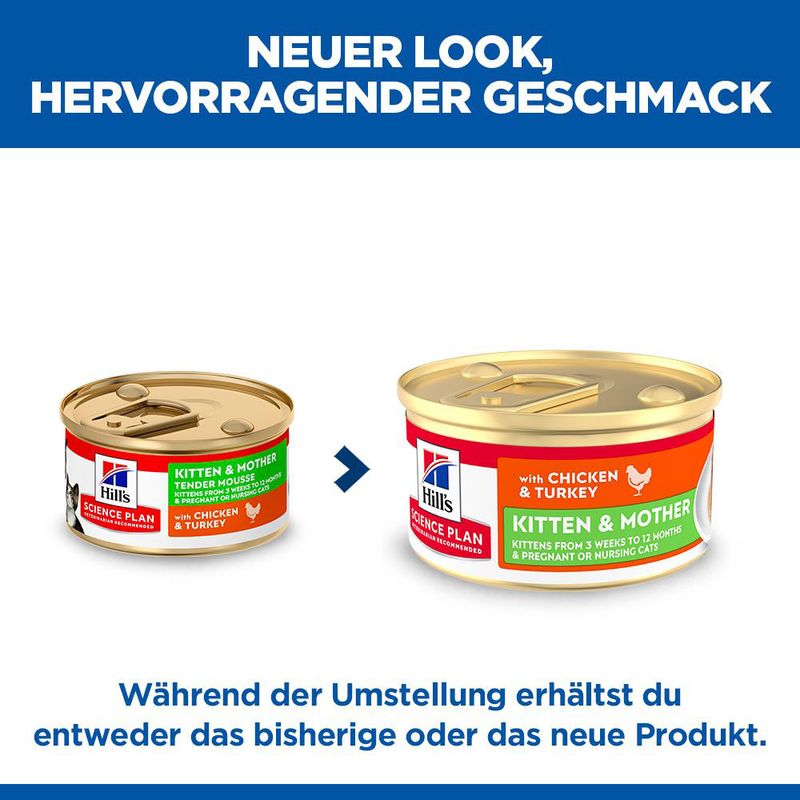 Hill’s Science Plan Kitten & Mother poulet, dinde pour chaton
