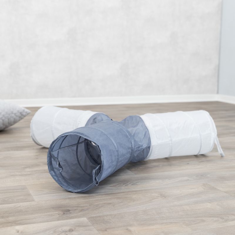 Trixie Tunnel de jeu avec 4 entrées pour chat