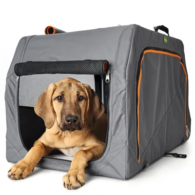 HUNTER  Caisse pour chien pliable avec structure en aluminium