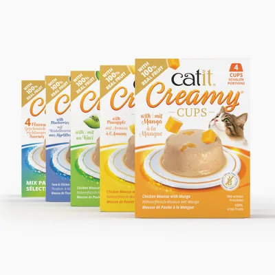 Catit Creamy Cups 4 x 25 g