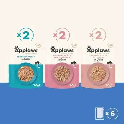 Applaws Maaltijdzakjes in Gelei 12 x 70 g Kattenvoer