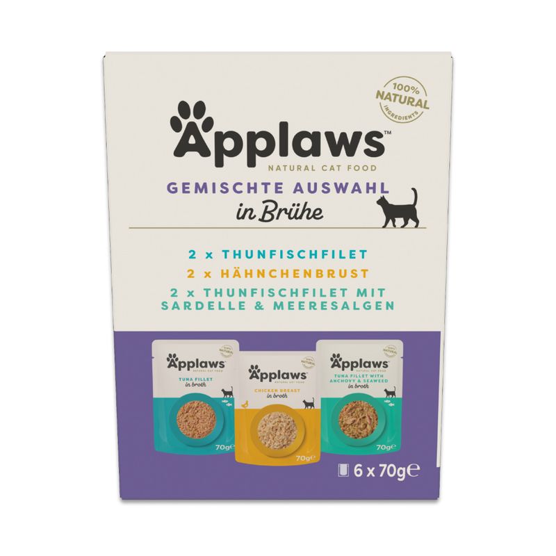 Applaws Pouch mit Brühe Mix 12 x 70 g
