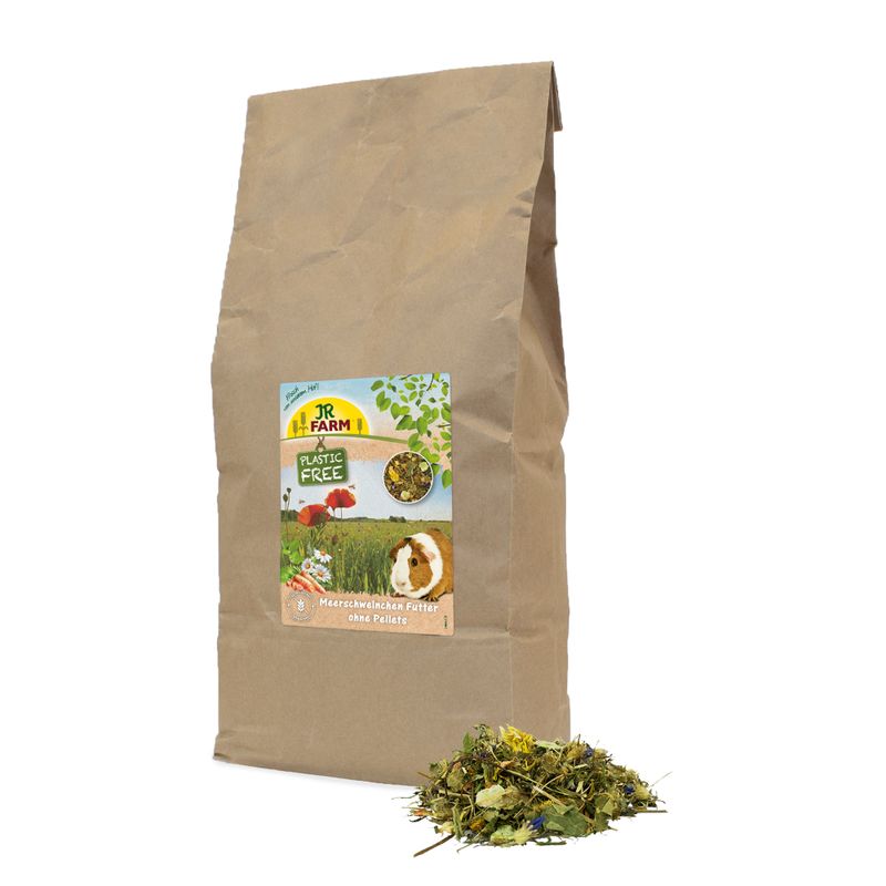 JR Farm Plastic Free Meerschweinchen Futter ohne Pellets