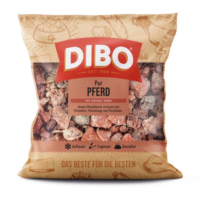 DIBO Frostfutter Pferdefleisch