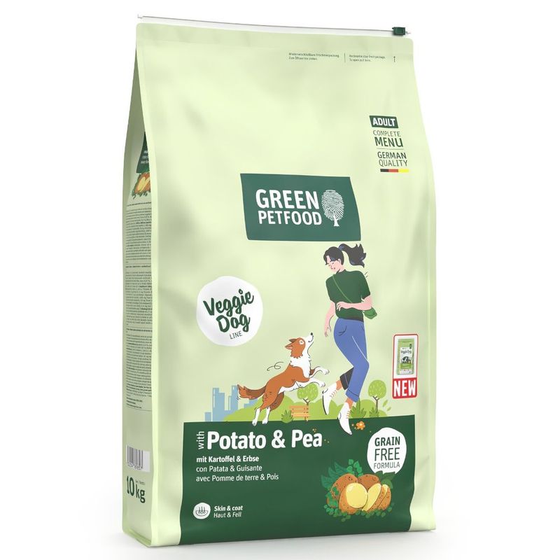 Green Petfood VeggieDog Grainfree Kartoffel & Erbse