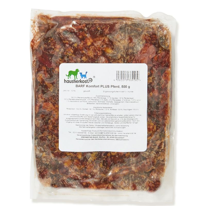 Haustierkost BARF Komfort PLUS Pferd