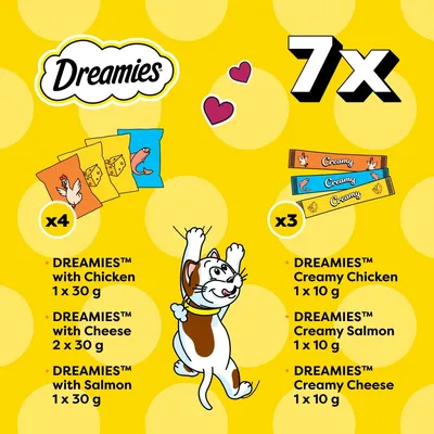 Dreamies Cat Treats Junior Box - 150g Dreamies Cat Treats Junior Box - 150g
