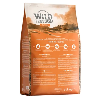 Wild Freedom Kitten "Wide Country" com Aves - receita sem cereais