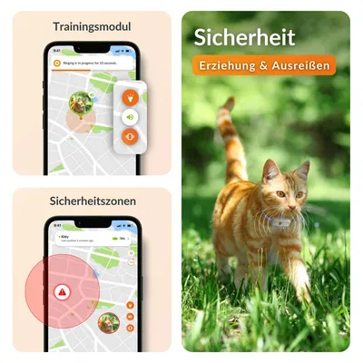 Weenect Haustier GPS Tracker XS für Katzen