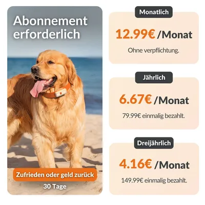 Weenect Haustier GPS Tracker XS für Hunde
