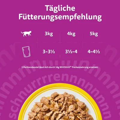 Whiskas 1+ adulte sachets 84 x 85 g pour chat