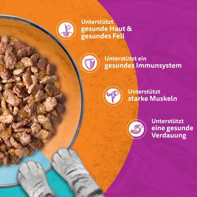 Whiskas 1+ adulte sachets 84 x 85 g pour chat