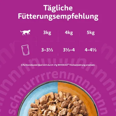 Whiskas 1+ adulte sachets 84 x 85 g pour chat