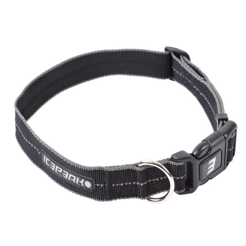 Icepeak Pet Halsband Highway Basic, schwarz