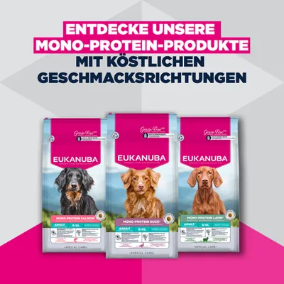 Eukanuba Special Care Mono-Protein Adult Lamm Eukanuba Special Care Mono-Protein Adult Lamm