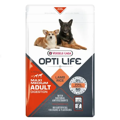 Opti Life Digestion Adult Medium & Maxi - dog dry food