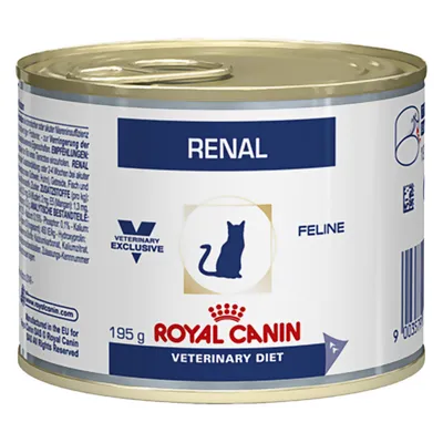 Royal Canin Veterinary Diet Renal Feline, 195g Dose. Speziell für Katzen mit Nierenproblemen. Veterinary Exclusive.
