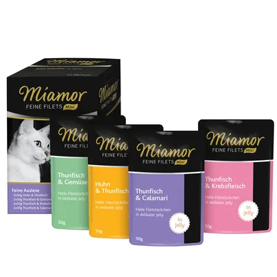Miamor Feine Filets w saszetkach MINI, 24 x 50 g - Wykwintny wybór