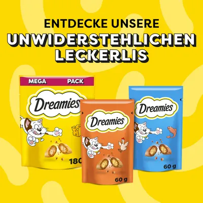 Dreamies Katzensnacks Mega Pack