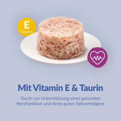 Sparpaket GimCat ShinyCat Filet in Jelly 12 x 70 g - Thunfisch & Hühnchen Mix Sparpaket GimCat ShinyCat Filet in Jelly 12 x 70 g - Thunfisch & Hühnchen Mix