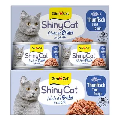 GimCat ShinyCat kattenvoer 6 x 70 g