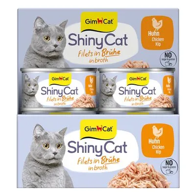 GimCat ShinyCat kattenvoer 6 x 70 g