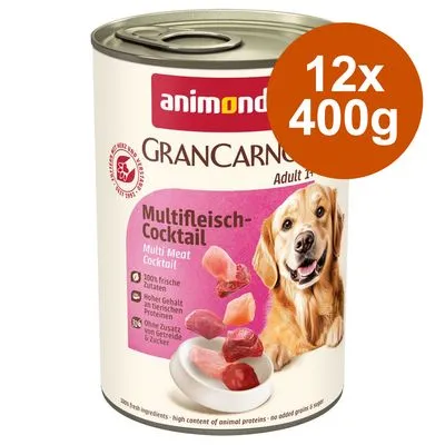 Voordeelpakket animonda GranCarno 12 x 400 g