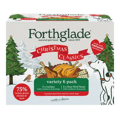 Forthglade Complete Meal Grain-Free Adult Dog - Christmas Classics