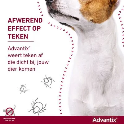 Advantix® 400/2000 Spot-On Solution voor Honden 25 - 40 kg