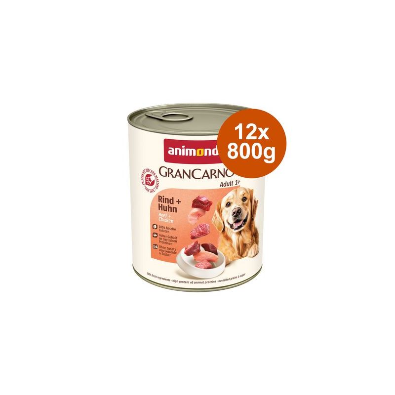 Voordeelpakket animonda GranCarno Original Adult 12 x 800 g
