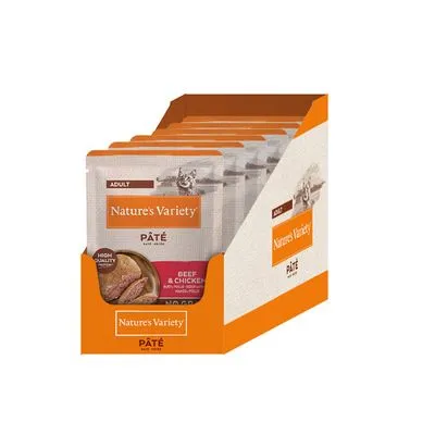 Nature's Variety Original Paté No Grain 12 x 70 g Kattenvoer Nature's Variety Original Paté No Grain 12 x 70 g Kattenvoer