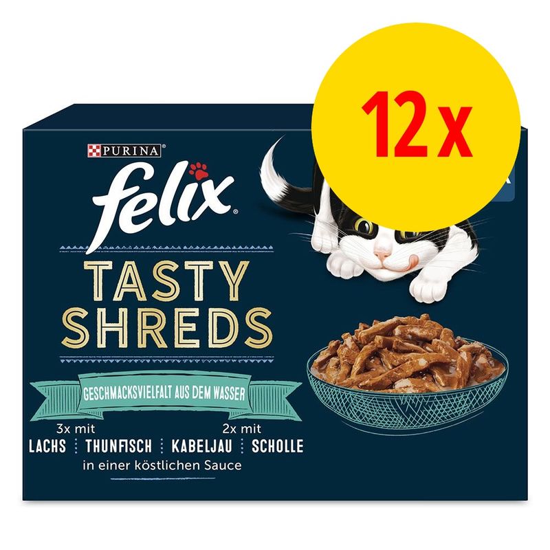 Felix "Tasty Shreds" 12 x 80 g