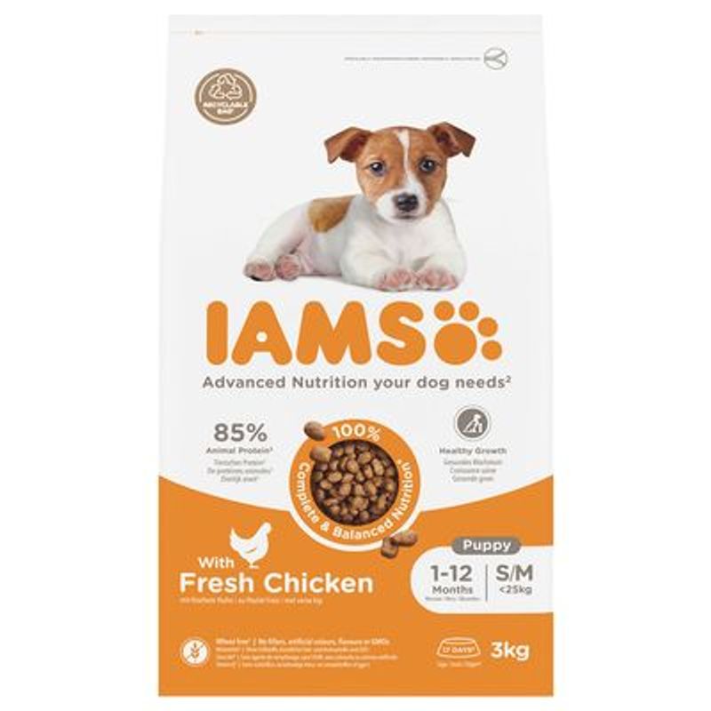 IAMS Advanced Nutrition Puppy & Junior Small / Medium Kip Hondenvoer