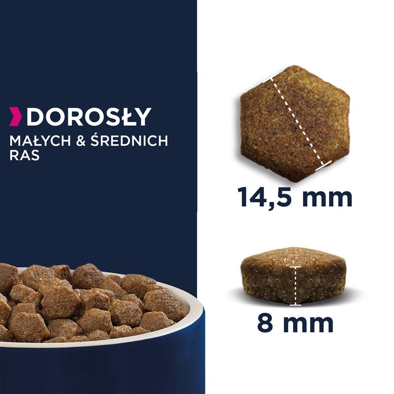 Eukanuba Adult Small & Medium Breed, łosoś
