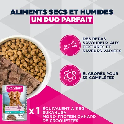 Eukanuba Special Care Mono-Protéine Adult Canard