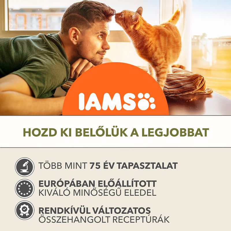IAMS Advanced Nutrition Grain Free Land Collection szószban