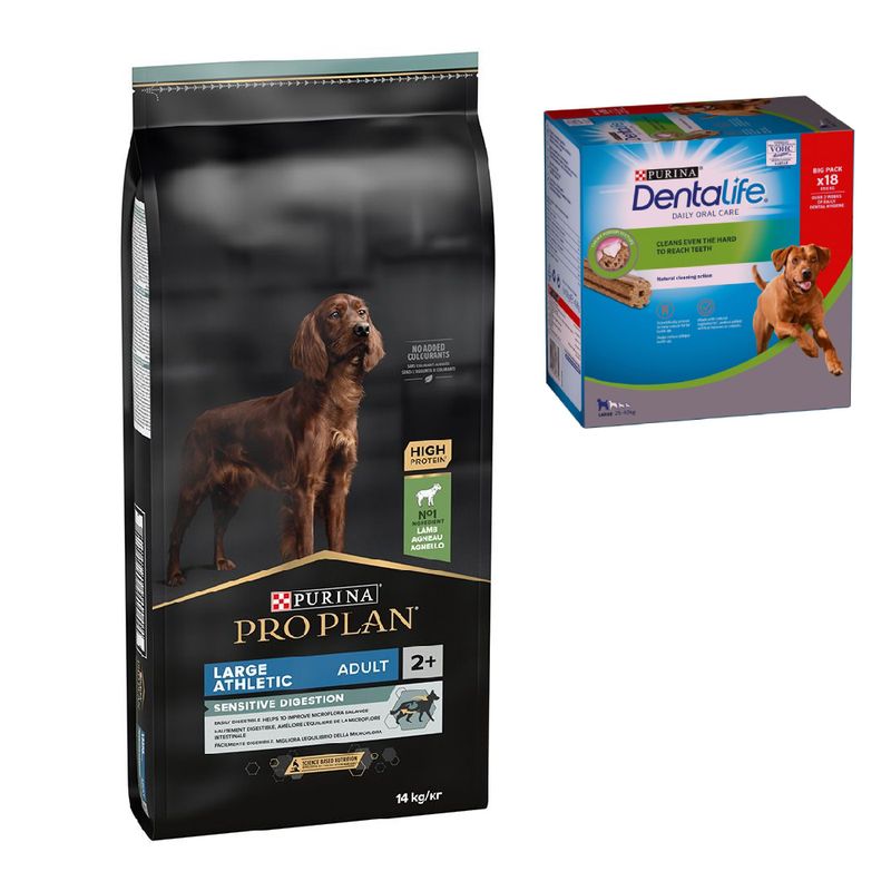 Purina: Pro Plan, сухой корм для собак, разные варианты + Dental Care, лакомство в подарок!