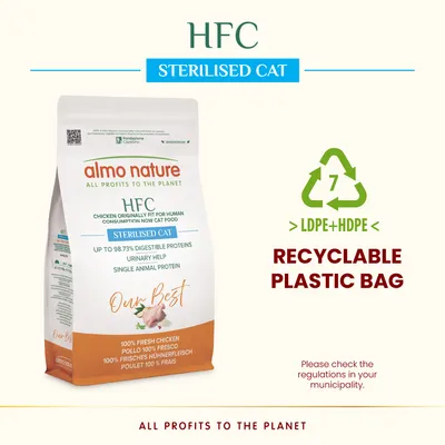 Almo Nature HFC Adult Sterilized csirke