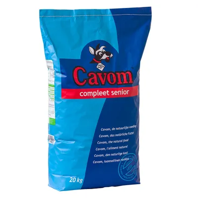 Nourriture complète pour chiens âgés Cavom
