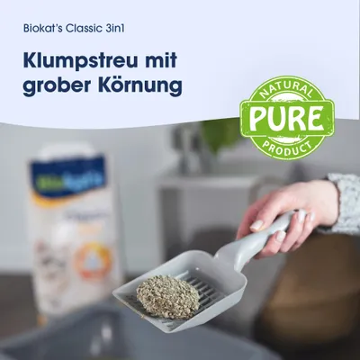 Biokat's Classic 3in1 Katzenstreu Parfümfrei