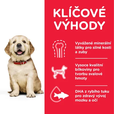 Klíčové výhody: Vyvážené minerální látky pro silné kosti a zuby, vysoce kvalitní bílkoviny pro tvorbu svalové hmoty, DHA z rybího tuku pro zdravý vývoj mozku a očí.