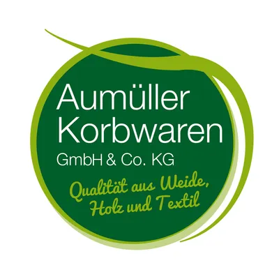Aumüller Korbwaren GmbH & Co. KG. Qualität aus Weide, Holz und Textil (Duitse tekst).